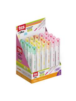 MARCA TEXTO CLEAR APAGAVEL - 910882 - CX 24 - TRIS