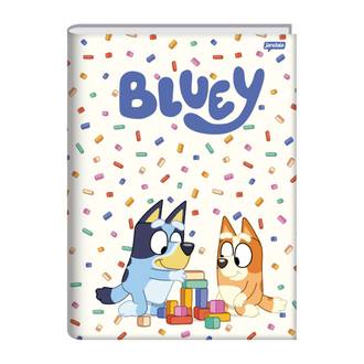 CADERNO BROCHURAO CAPA DURA 80FLS - BLUEY - UN - JANDAIA