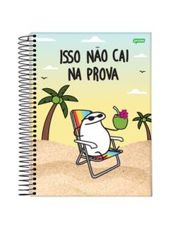 CADERNO UNIV CAPA DURA 1X1 80FLS - FLORK - UN - JANDAIA
