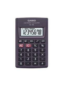 CALCULADORA BOLSO 8 DIG HL4A - PRETO - UN - CASIO