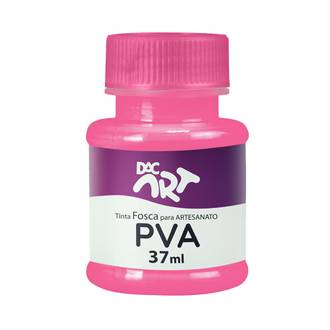 TINTA PVA FOSCA 37ML  - ROSA - CX 12 - DAC
