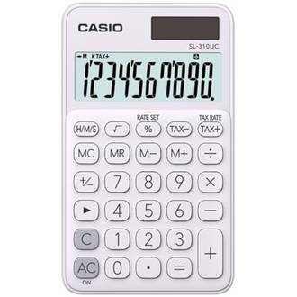 CALCULADORA BOLSO 10 DIG SL310UC - BRANCA - UN - CASIO