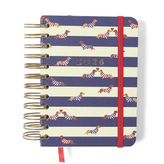AGENDA ESPIRAL PRAIA 11,5X16 - PLANNER CACHORROS - UN - CICERO