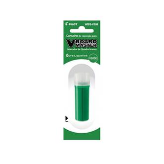 REFIL P/MARCADOR QUADRO BRANCO V BOARD MASTER - 5,5ML - VERDE - UN - PILOT