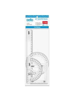 KIT GEOMETRICO 2° GRAU ACRILIC C/ 4 PEÇAS - 8721 - UN - DELLO