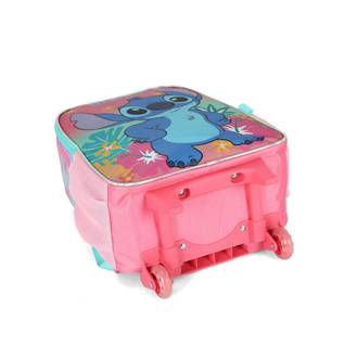 MOCHILA C/RODAS STITCH IC42382SC - INFANTIL - ROSA - UN - LUXCEL