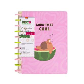 CADERNO UNIV DISCO CD1012 - CAPIVARA - UN - BRW