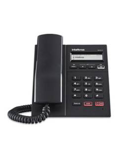 TELEFONE C/FIO C/ ID IP TIP 125I - PRETO - UN - INTELBRAS