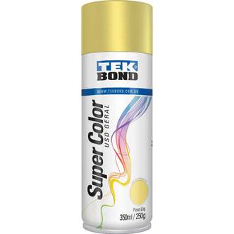 TINTA SPRAY USO GERAL 350ML - DOURADO - UN - TEKBOND