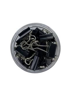 PRENDEDOR DE PAPEL 15MM C/60 FO292200 - PRETO - UN - FUTURO