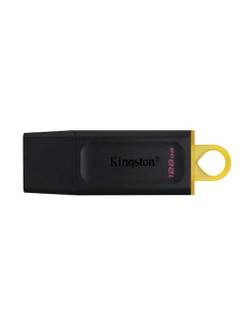 PEN DRIVE 128GB - EXODIA DTX - USB 3.2 - PRETO - UN - KINGSTON