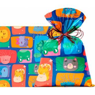 SACO PARA PRESENTE C/50 INFANTIL SORTIDO - 20X29 - UN - CROMUS