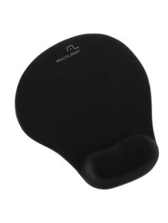 MOUSEPAD C/ APOIO DE PULSO GEL AC021 - PRETO - UN - MULTILASER