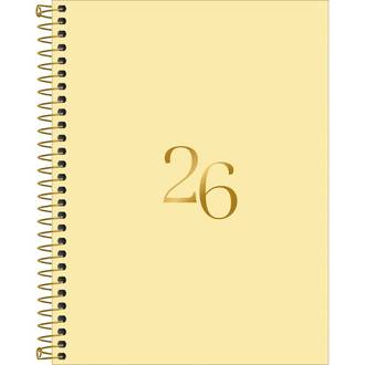 AGENDA ESPIRAL VANILLA M7 - DIARIA - UN - TILIBRA