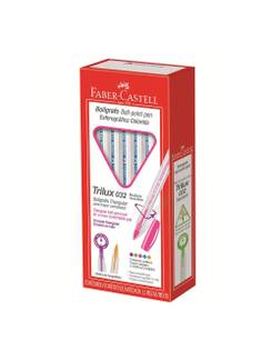 CANETA TRILUX COLORS 032 1,0MM - AZUL CLARO - CX 12 - FABER