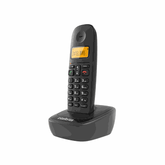 TELEFONE S/FIO C/ ID TS2510 - PRETO - UN - INTELBRAS
