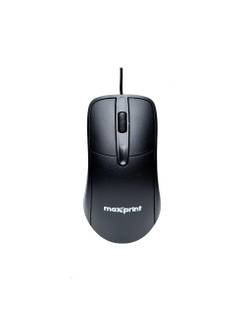 MOUSE C/FIO USB OFFICEEASY 60000154 - PRETO - UN - MAXPRINT
