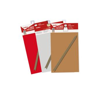 KIT SACO PARA PRESENTE C/1 LISO - 60x90 - UN - CROMUS