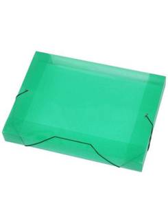 PASTA ELASTICO PLASTICA 4CM OFICIO - 1024 - VERDE - PCT 10 - ACP