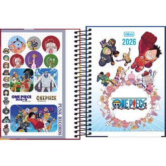 AGENDA ESPIRAL ONE PIECE M4 - DIARIA - 393878 - PCT 4 - TILIBRA