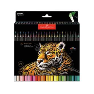 LAPIS DE COR SUPERSOFT 210750 - C/50 - UN - FABER