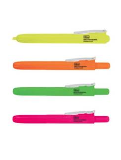 MARCA TEXTO RETRATIL SORTIDOS - 344761 - UN - TILIBRA