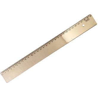 REGUA NEW LINE 30 CM  - OURO - UN - MAXCRIL