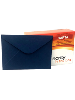 ENVELOPE COLOR CARTA 11X16 C/100 - AZUL ESC - UN - SCRITY