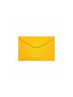 ENVELOPE COLOR VISITA 72X108 C/100 - AMARELO - UN - SCRITY