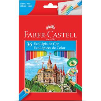 LAPIS DE COR  - C/36 - PCT 4 - FABER