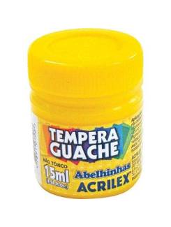 TINTA GUACHE 15ML  - AMARELO OURO - UN - ACRILEX