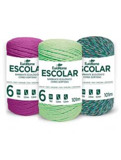 BARBANTE Nº 6 100G - 101M - 180.6 - SORTIDOS - UN - EUROFIOS