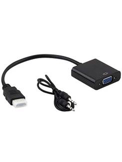 CABO CONVERSOR HDMI X VGA 7108 - PRETO - UN - MD9