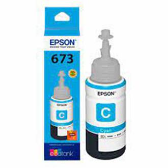 GARRAFA DE TINTA 673 CIANO T673220-AL - UN - EPSON