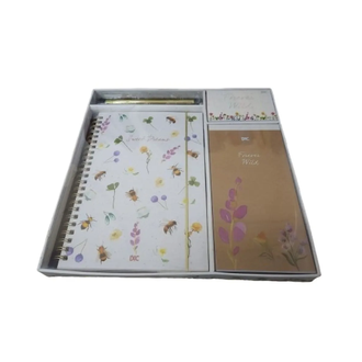 CAIXA CRIATIVA CADERNO C/2 BLOCOS + CANETA - UN - DAC