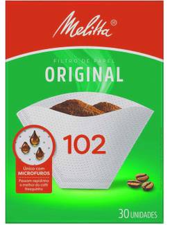FILTRO DE PAPEL 102 C/30 - UN - MELITA