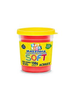 MASSA P/MODELAR SOFT 150G 07315 - VERMELHO - UN - ACRILEX