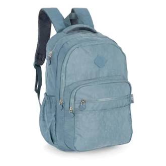 MOCHILA COSTAS CRINKLE ADV MS50131AV - JEANS - UN - LUXCEL