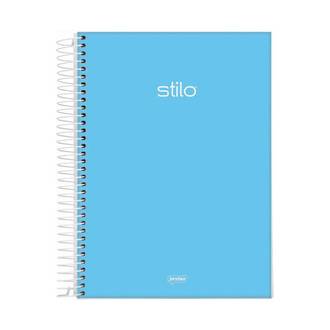 CADERNO COLEGIAL CAPA DURA 1X1 80FLS - STILO - PCT 4 - JANDAIA