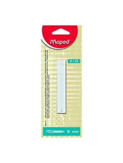 LAMINA PARA ESTILETE LARGO C/10 - 640721 - UN - MAPED