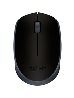 MOUSE SEM FIO LOGITECH M170  PRETO - PRETO - UN - LOGITECH