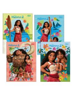 CADERNO BROCHURAO CAPA DURA 80FLS - MOANA - PCT 5 - TILIBRA