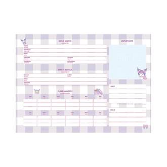 CADERNO DESENHO CAPA DURA 80FLS - ESPIRAL - 77612-26 - KUROMI - UN - JANDAIA