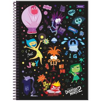 CADERNO UNIV CAPA DURA 10X1 160FLS - 3390968 - DIVERTIDA MENTE - UN - FORONI