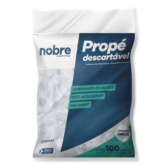 SAPATILHA PROPE DESCARTAVEL C/100 - 60466/63392 - BRANCO - UN - NOBRE