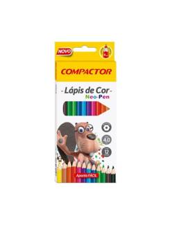 LAPIS DE COR NEO PEN 12 CORES - UN - COMPACTOR