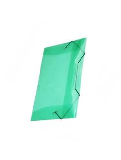 PASTA ELASTICO PLASTICA 1/2 MINI-1020 - VERDE - UN - ACP