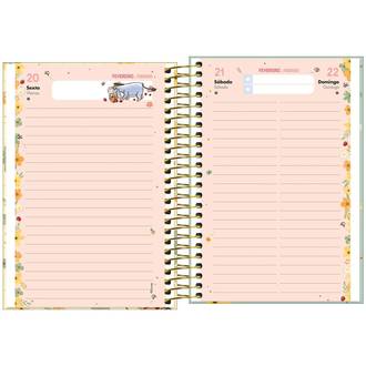 AGENDA ESPIRAL POOH M5 - 347841 - UN - TILIBRA
