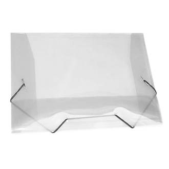 PASTA ELASTICO PLASTICA OFICIO - 1021 - CRISTAL - UN - ACP