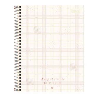 CADERNO COLEGIAL CAPA DURA 1X1 80FLS - 229750 - SOHO - PCT 4 - TILIBRA
